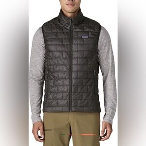 PATAGONIA + HOME DEPOT || Nano Men's Black Quilted Vest. Sz. XL